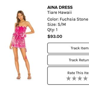 Tiare Hawaii Fuschia S/M